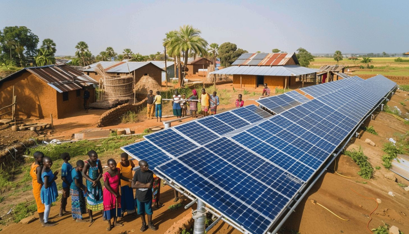 Cómo la energía solar está transformando comunidades rurales en África